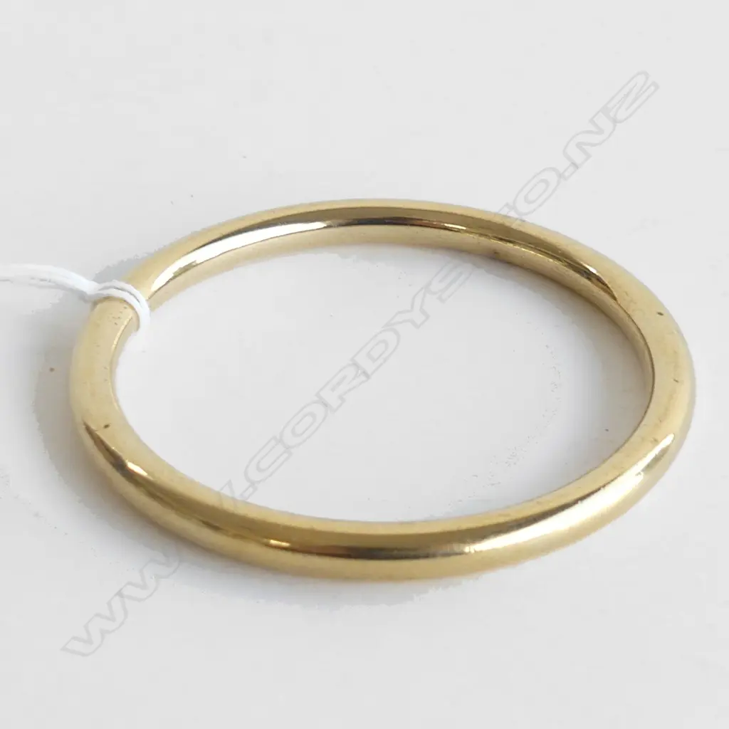 VINTAGE ROLLED GOLD HOOP BANGLE Image 1++