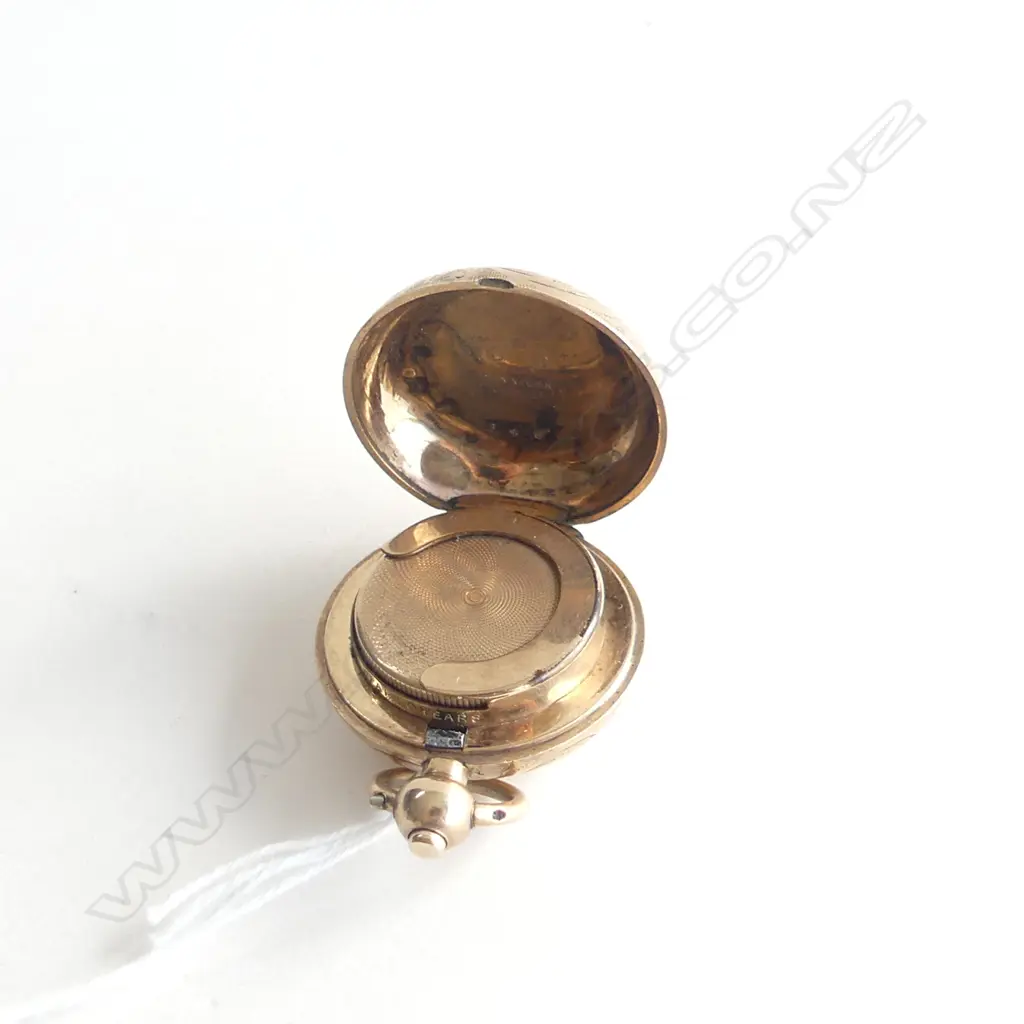 ANTIQUE ROLLED GOLD SOVEREIGN CASE Image 1++