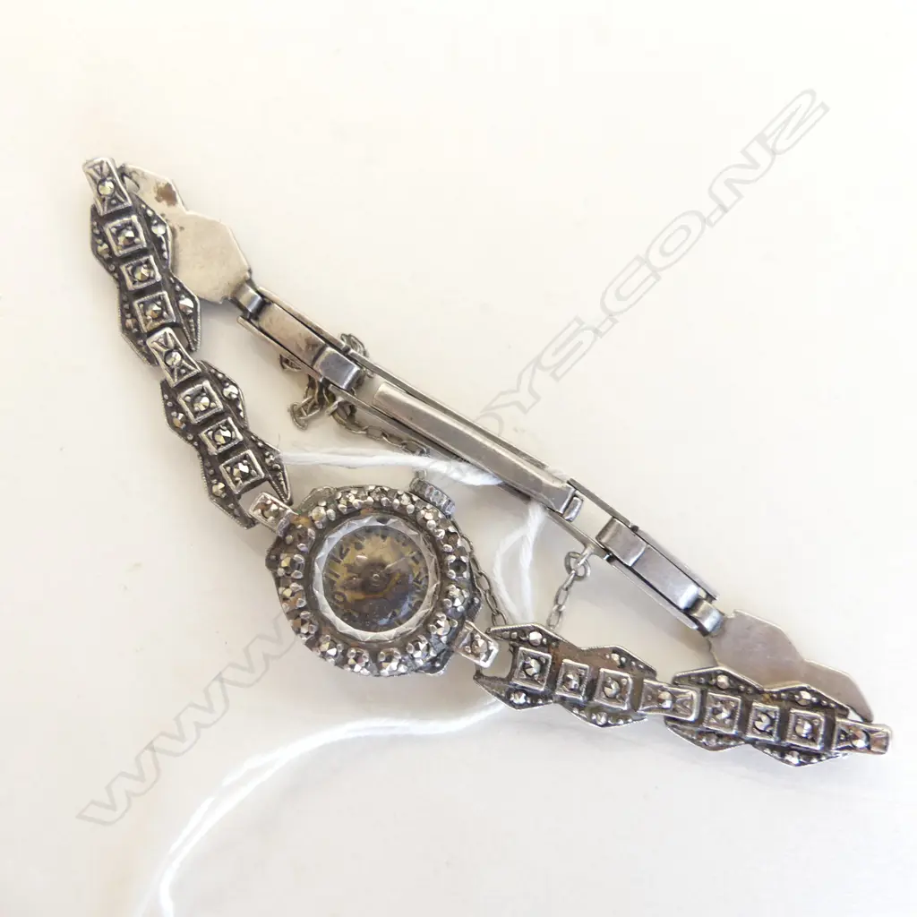 925 MARCASITE WATCH  Image 1++