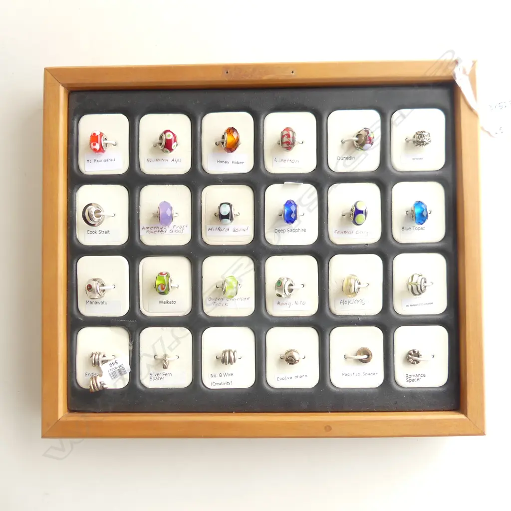 TRAY OF EVOLVE PENDANT CHARMS (25) INCL SPACERS ETC... Image 1++