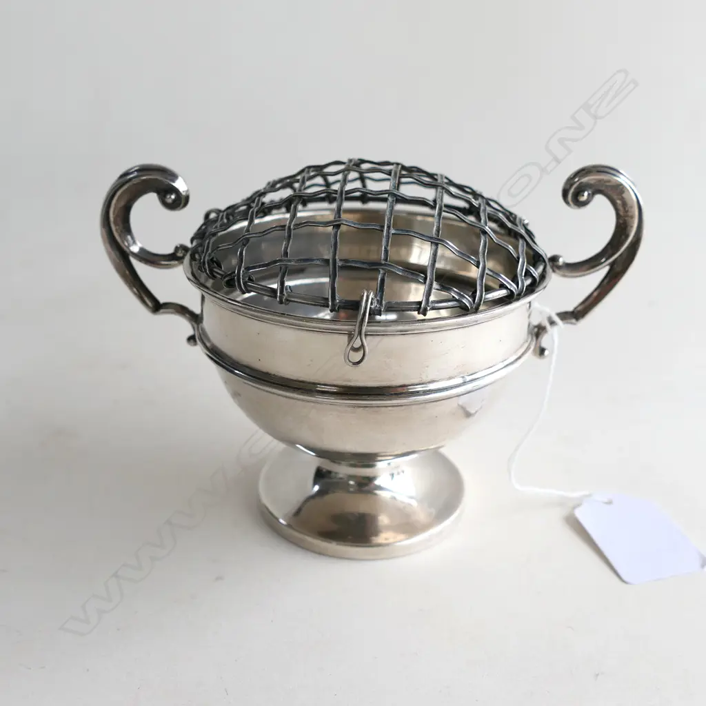 SILVER SMALL ROSE BOWL 1924 Image 1++