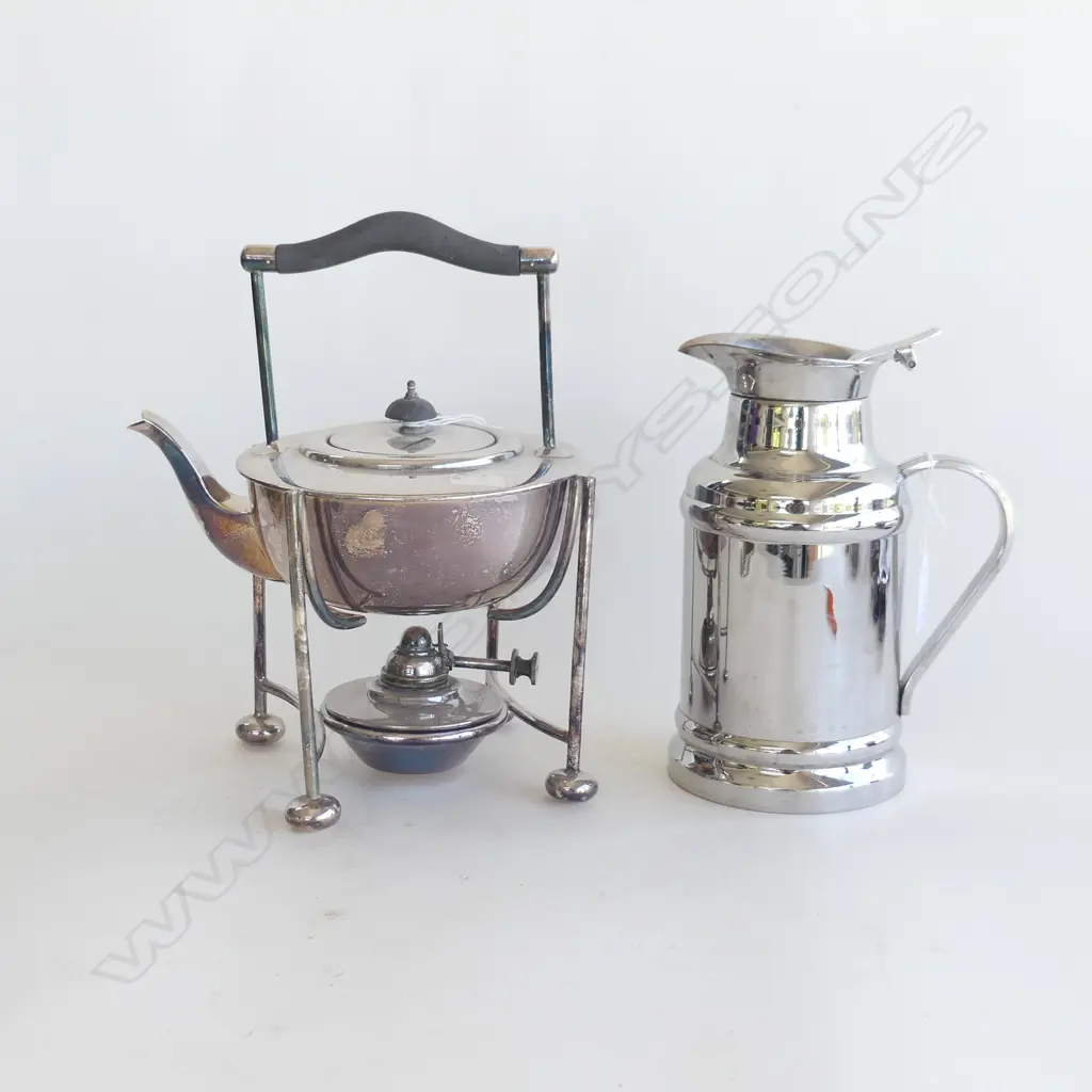 EP SPIRIT KETTLE ON STAND + AVANTI COFFEE POT H.210mm Image 1++