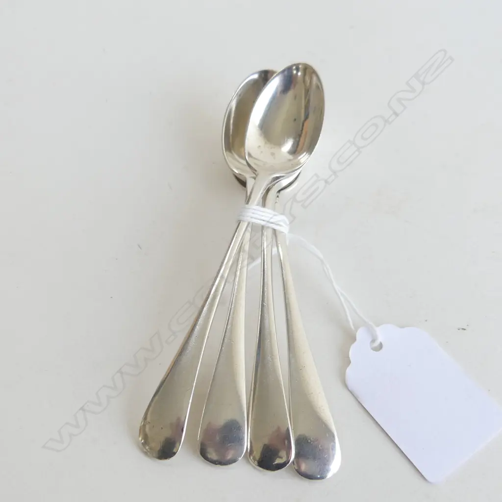 4 S/S COFFEE SPOONS 54GRAMS Image 1++