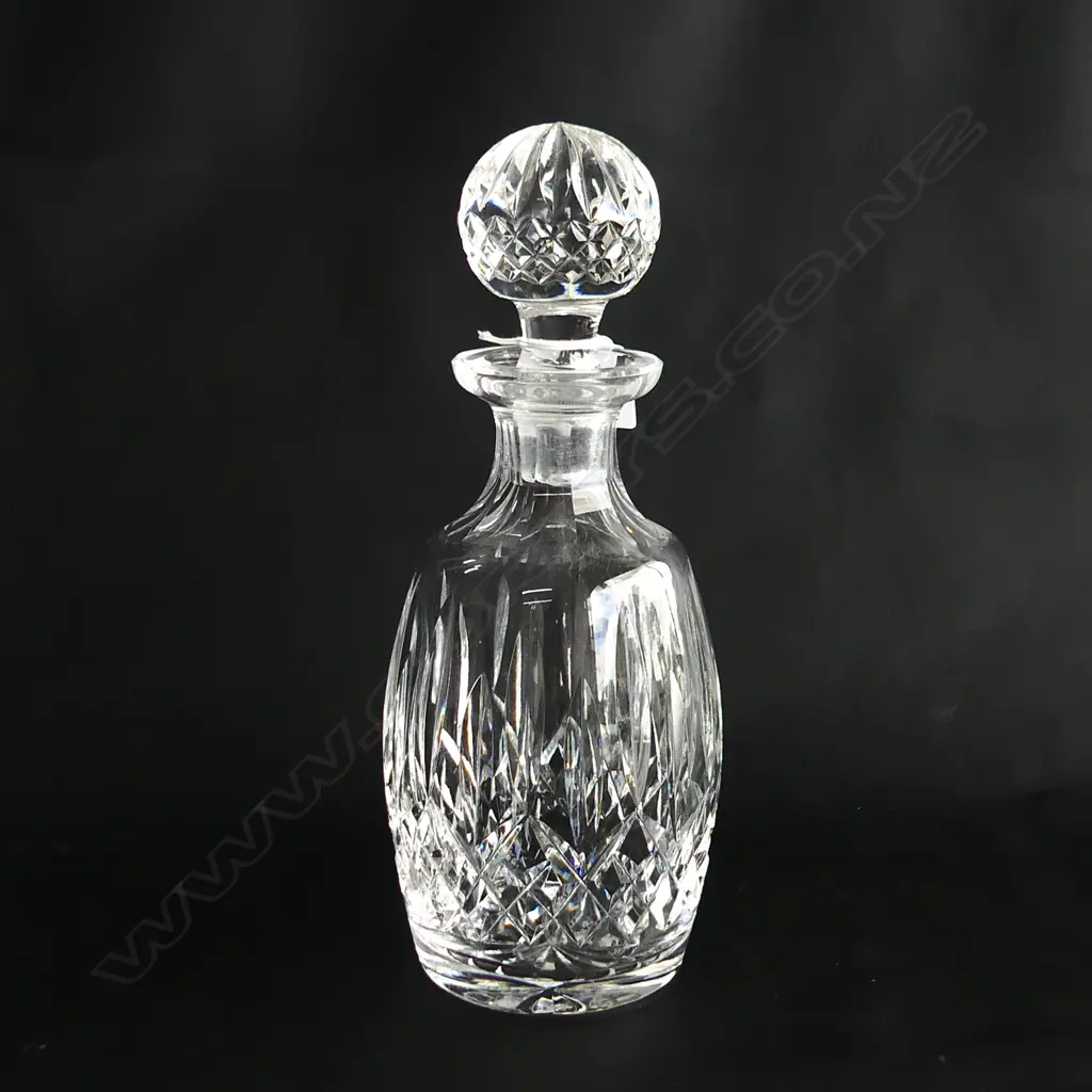 WATERFORD LISMORE CRYSTAL DECANTER. H.270mm Image 1++