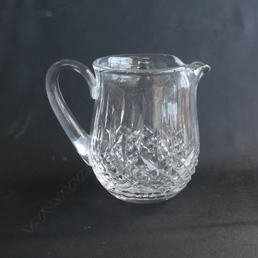 WATERFORD LISMORE CRYSTAL JUG H.155mm Image 1++