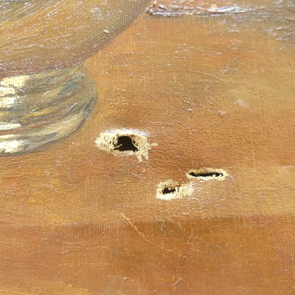 C. SMITH STILL LIFE OIL SIGNED & DATED 1907 AF 450x590mm Image 1++