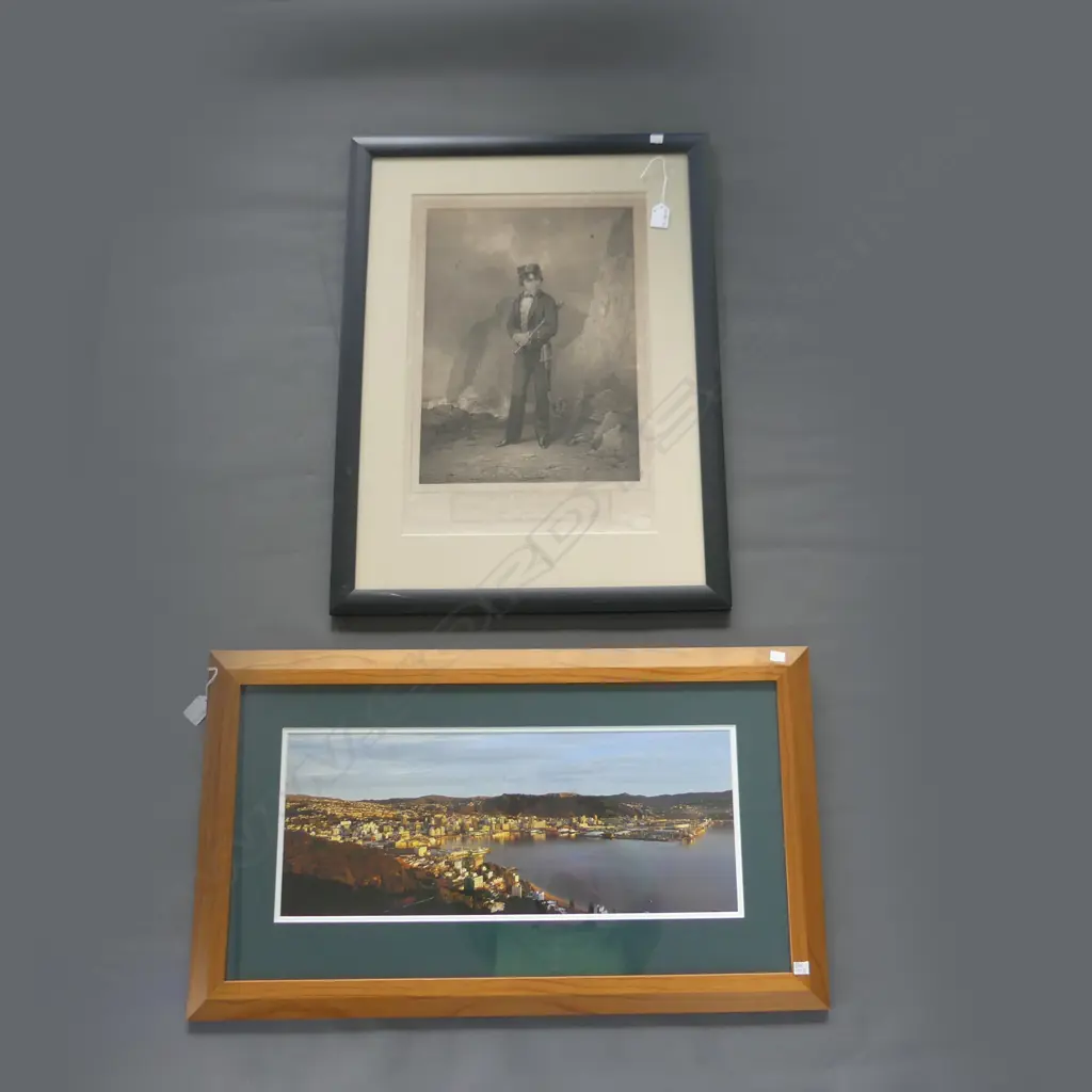PORTRAIT OF HIS ROYAL HIGHNESS PRINCE ALFRED ERNEST ALBERT 690 x 515mm + WGTN PRINT.... Image 1++