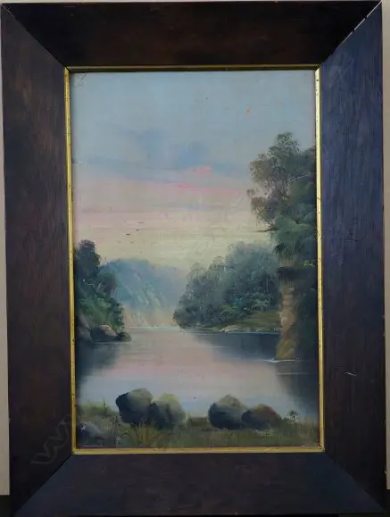 GARRATT, Henry Thomas (NZ 1875-1953), Landscape, Oil on board, signed, 440mm x 300mm Image 1++