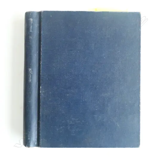 VINTAGE STAMP ALBUM WITH VICT SIDEFACE QUEENS FROMM CANADA GIBRALTA CEYLON ETC