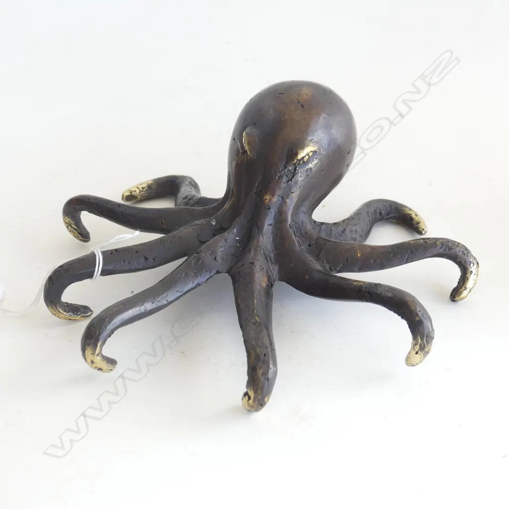 BRONZE OCTOPUS, DIA. 185MM Image 1++