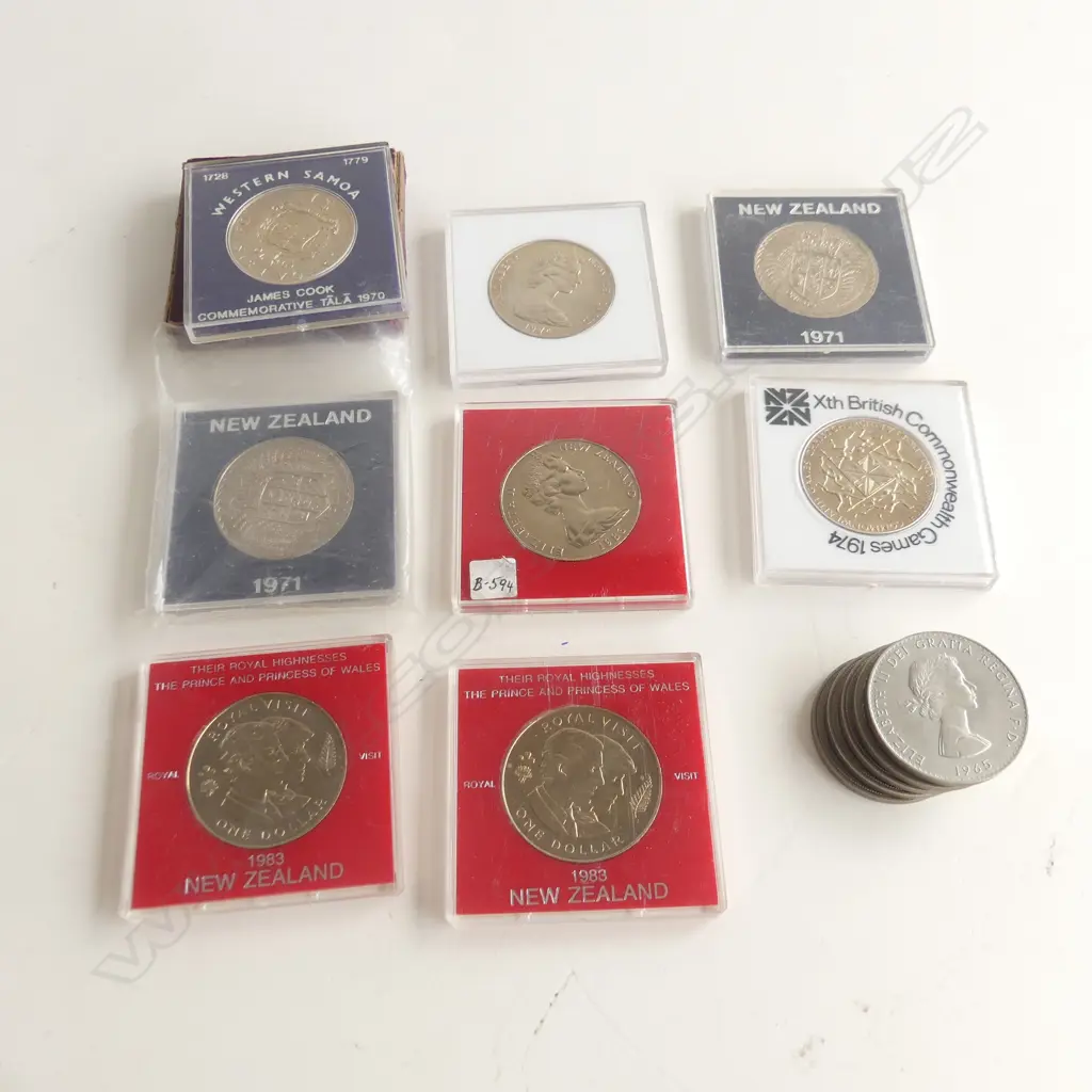 14 ASST. COMMEMORATIVE COINS Image 1++