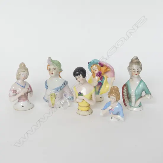 6 ASST HALF DOLLS