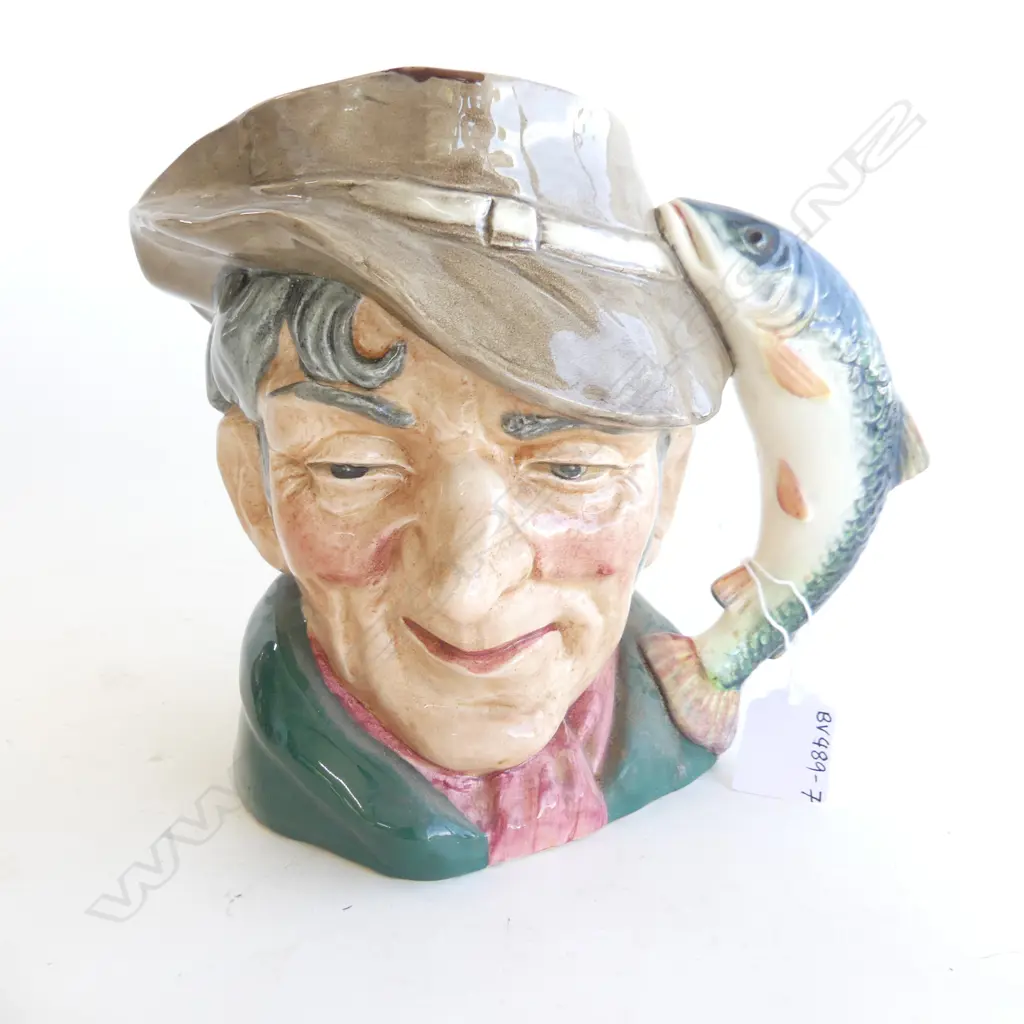 ROYAL DOULTON CHARACTER JUG 'THE POACHER' H. 175MM Image 1++