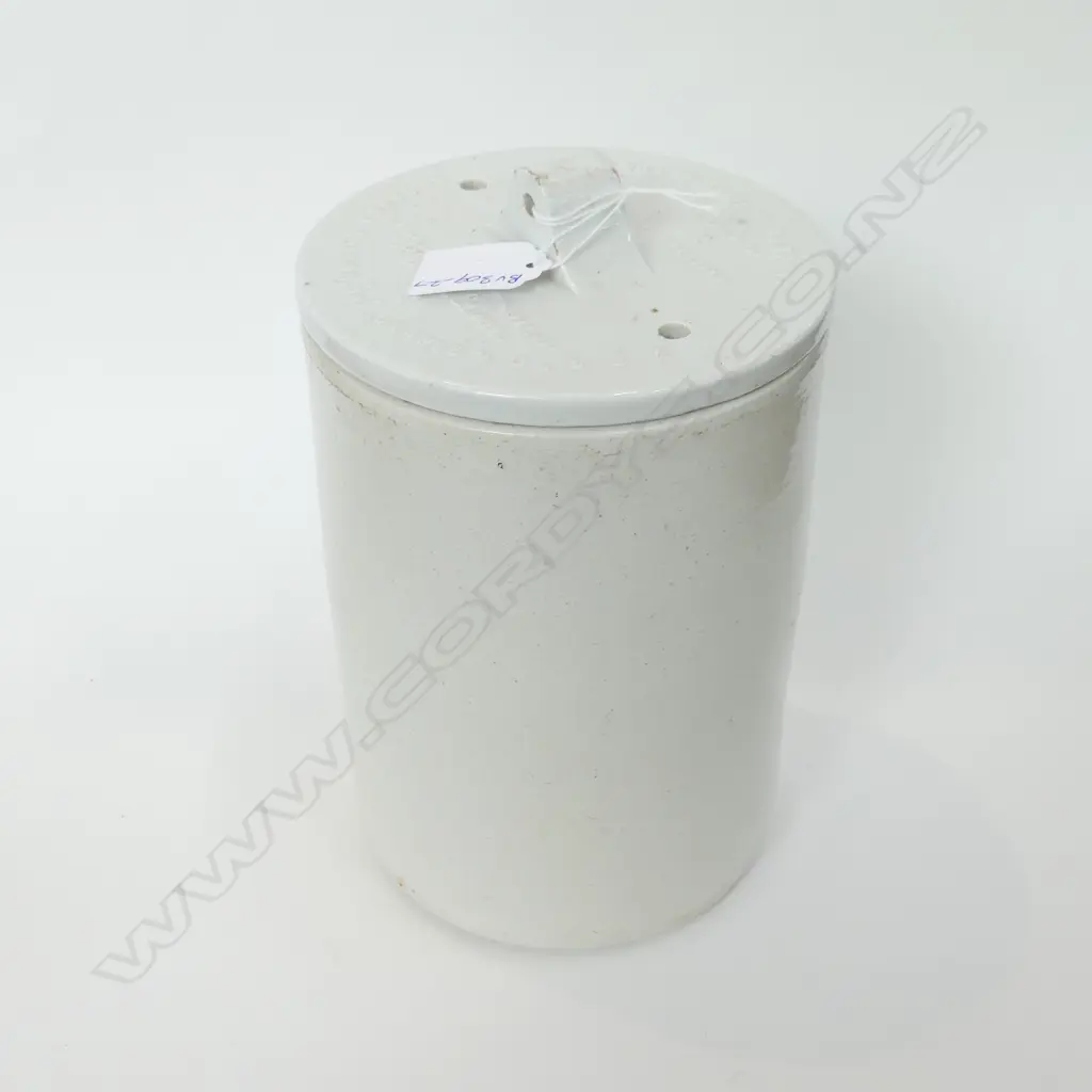 THOMAS EDISON PRIMARY CERAMIC BATTERY CELL, H. 210MM Image 1++