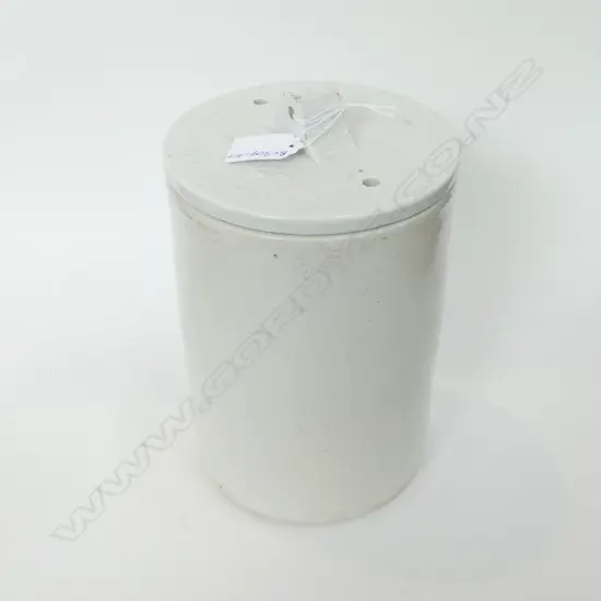 THOMAS EDISON PRIMARY CERAMIC BATTERY CELL, H. 210MM