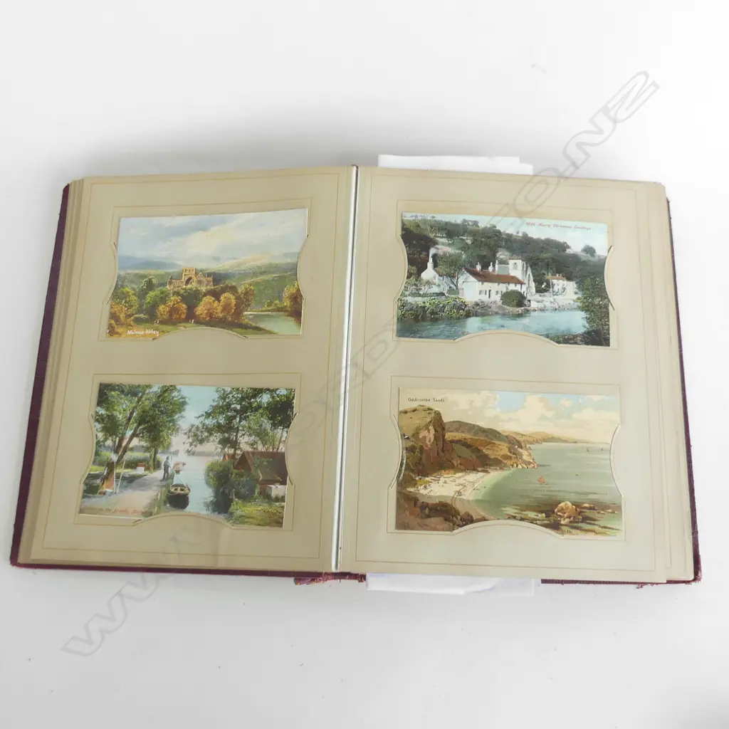 POSTCARD ALBUM - APPROX 158 UK c1910 Image 1++