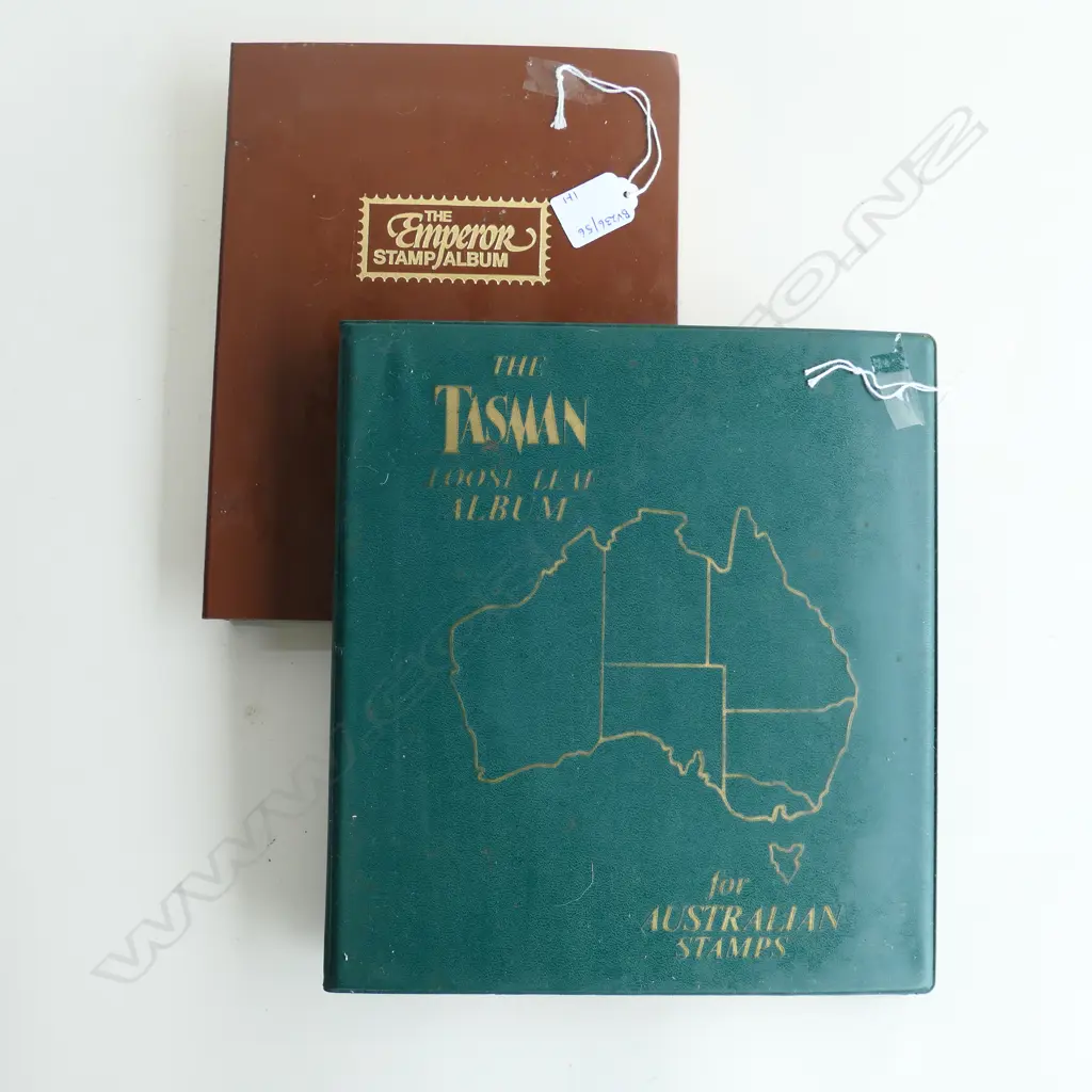 COMPREHENSIVE TASMANIAN STAMP ALBUM & AUSTRALIAN STAMP ALBUM Image 1++