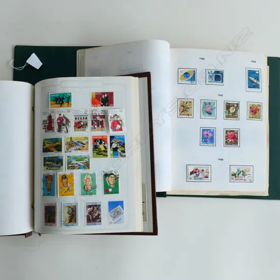 COMPREHENSIVE TASMANIAN STAMP ALBUM & AUSTRALIAN STAMP ALBUM