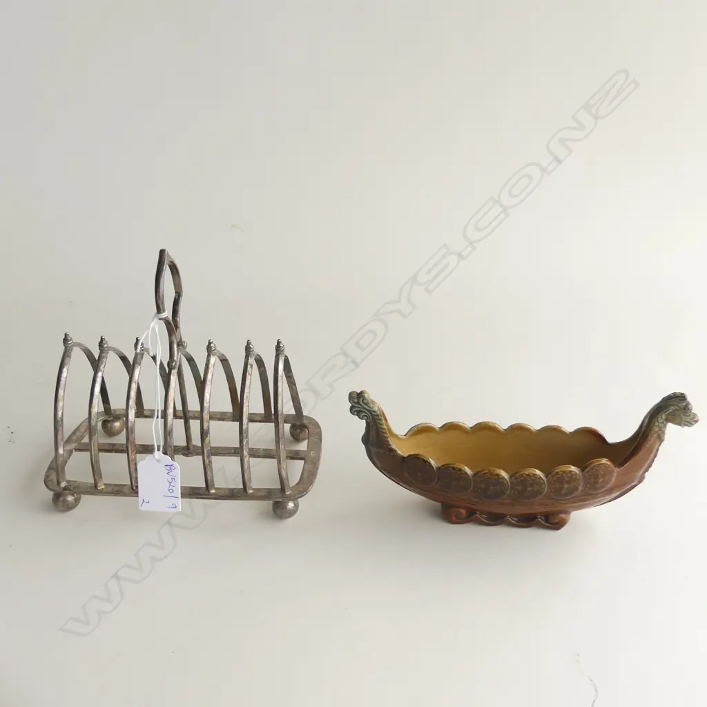 WADE VIKING SHIP L.190mm + EP TOAST RACK Image 1++