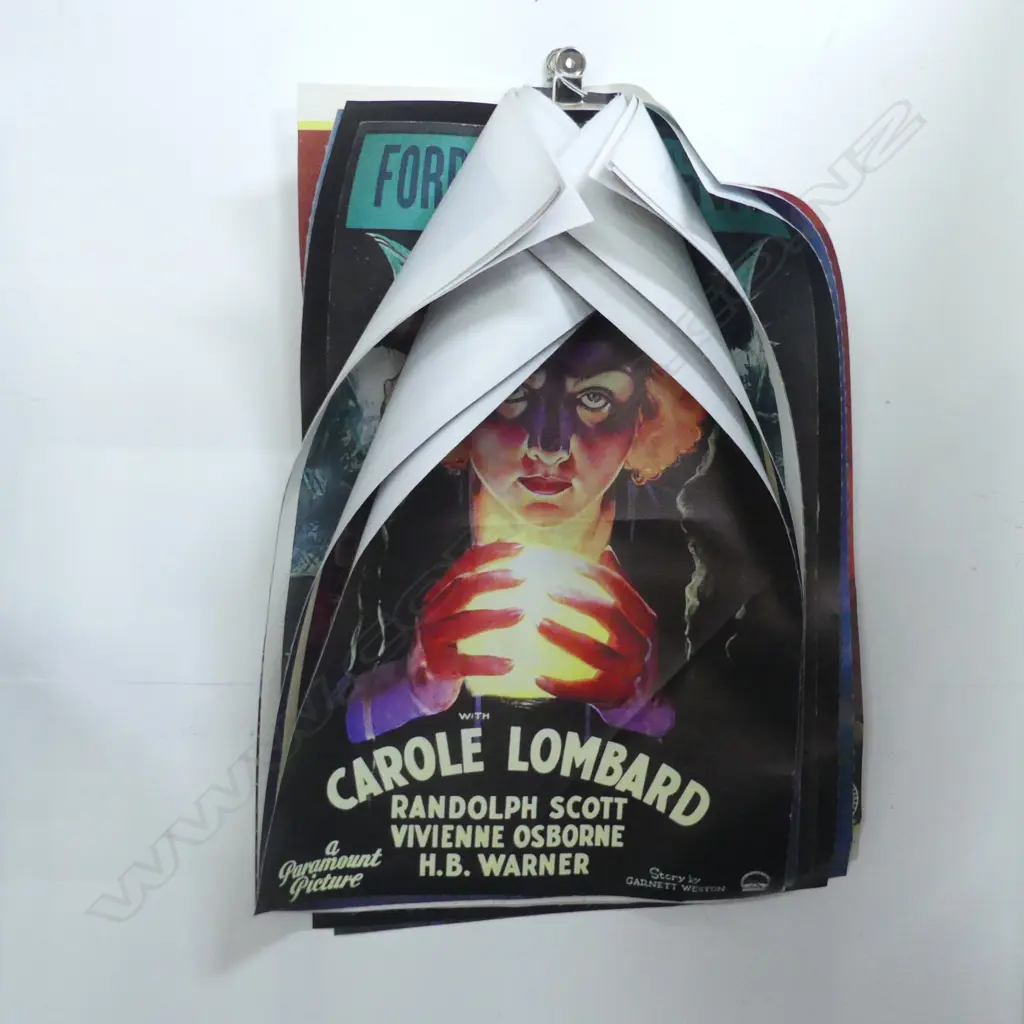 VINTAGE MOVIE POSTERS PRINTED ON CANVAS 600x400mm... Image 1++