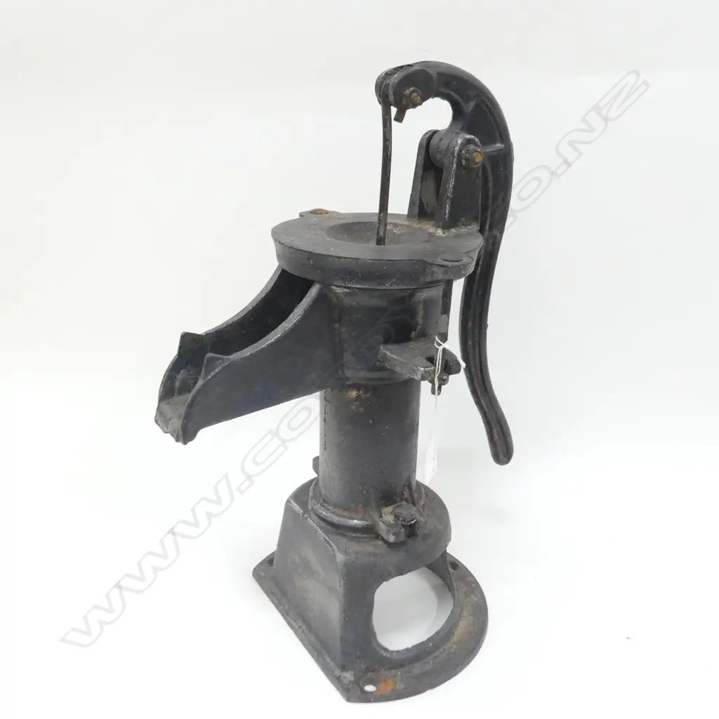 VINTAGE CAST IRON WATER PUMP H 480MM Image 1++