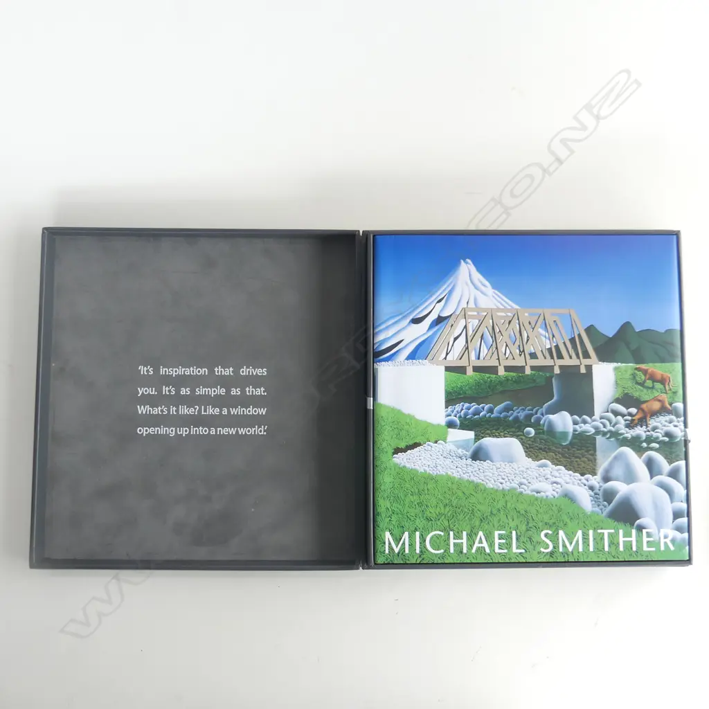 CASED BOOK; MICHAEL SMITHER PAINTER SIGNED & ED. 102/150 Image 1++