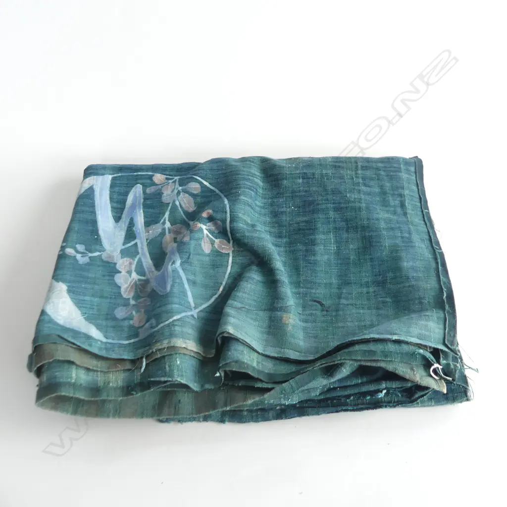 JAPANESE GREEN FABRIC PANEL 1560x1270mm Image 1++