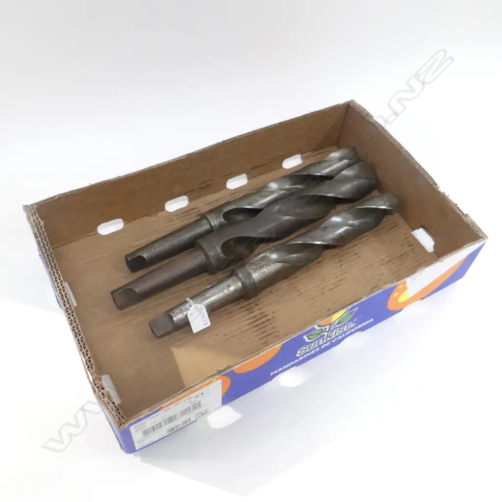 3 VERY LARGE DRILL BITS L.420mm Image 1++
