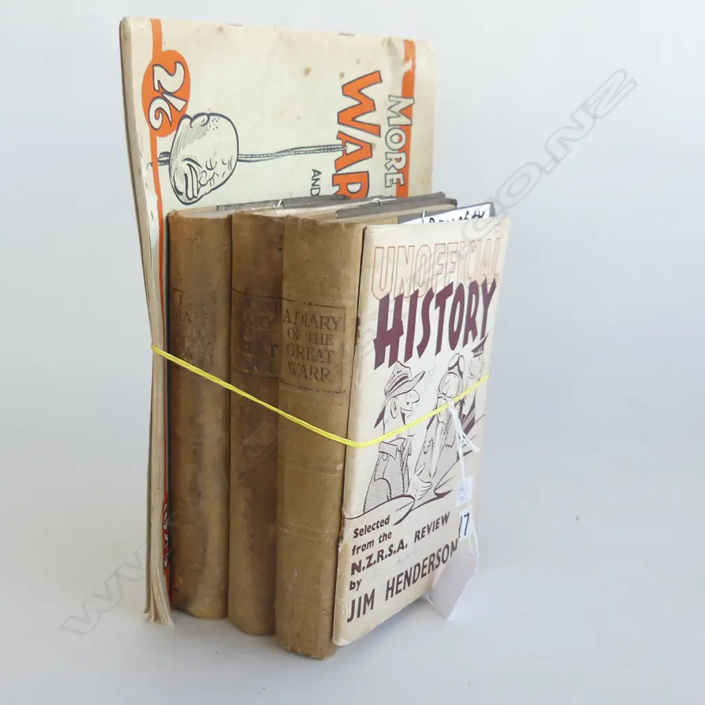 DIARY OF THE GREAT WAR JAN. 1916 TO JUNE 1917 plus other volumes.... Image 1++