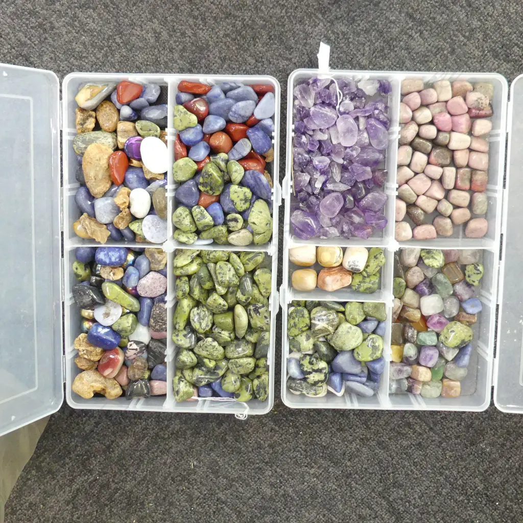 2 CASES ASST. POLISHED STONES Image 1++
