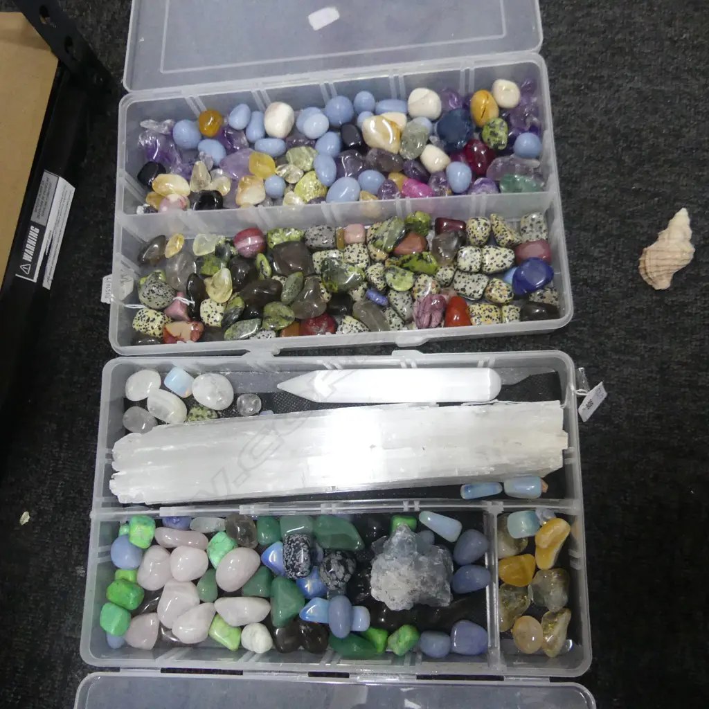 2 CASES ASST. POLISHED STONES Image 1++