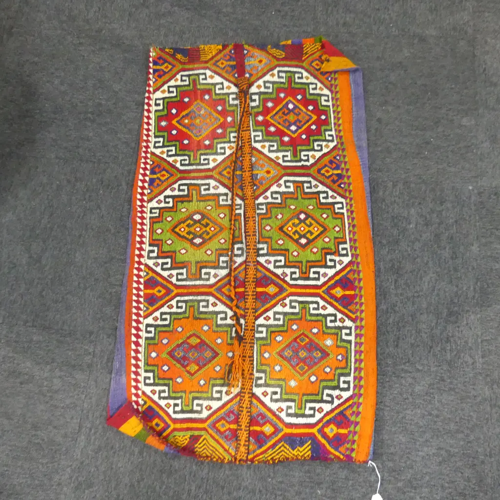 OLD TURKISH KELIM GRAIN BAG / CUSHION COVER 1180 X 680mm Image 1++