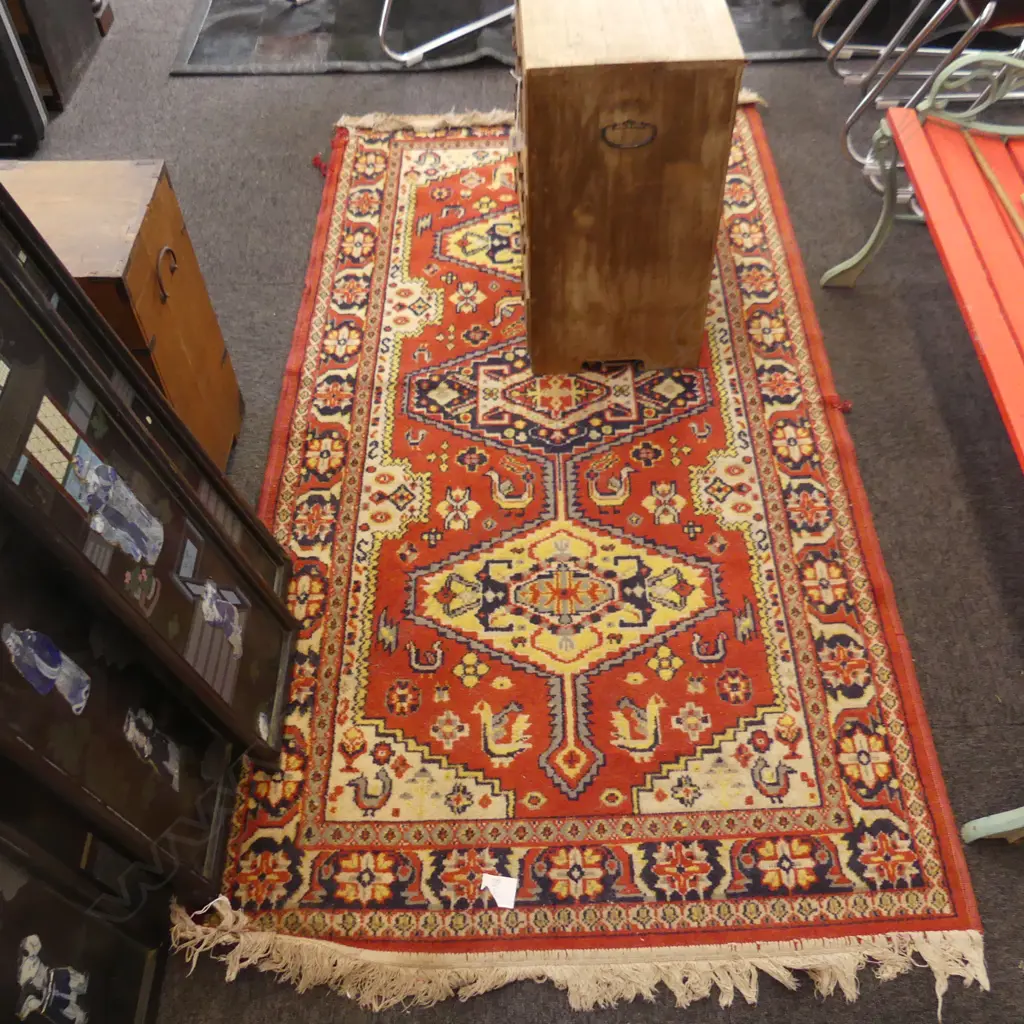 MACHINE KNOTTED RUG 1950x1000mm Image 1++