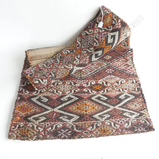 OLD TURKISH KELIM GRAIN BAG / CUSHION COVER 90 X 60mm