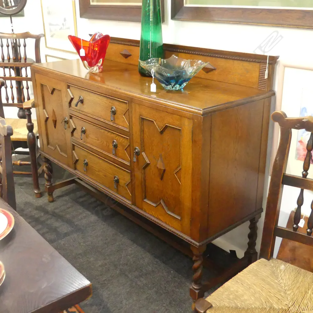 OAK BUFFET 1470x475x1120mm Image 1++