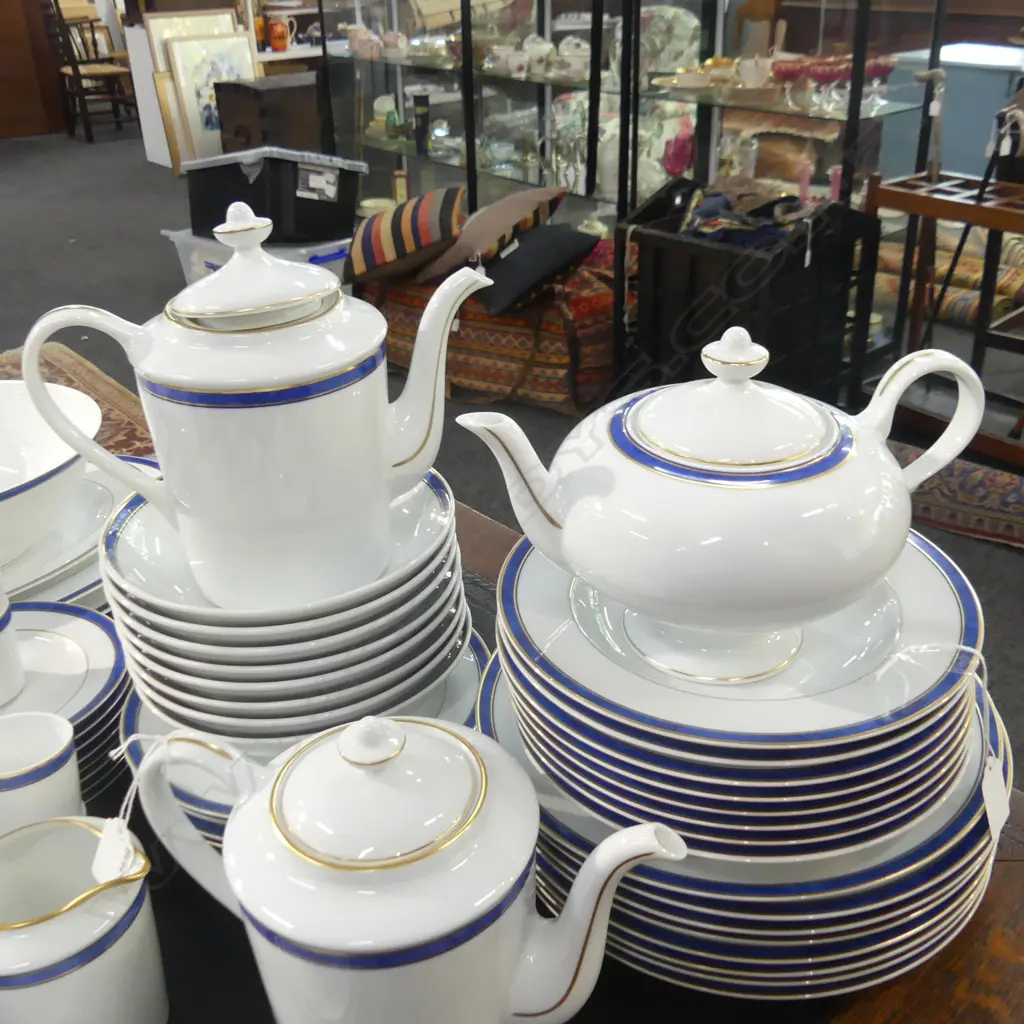 LG BERNARDAUD LIMOGES 'UNIVERS' FULL DINNER SERVICE (EX SULTAN OF BRUNEI)  8 PLACE SETTING... Image 1++