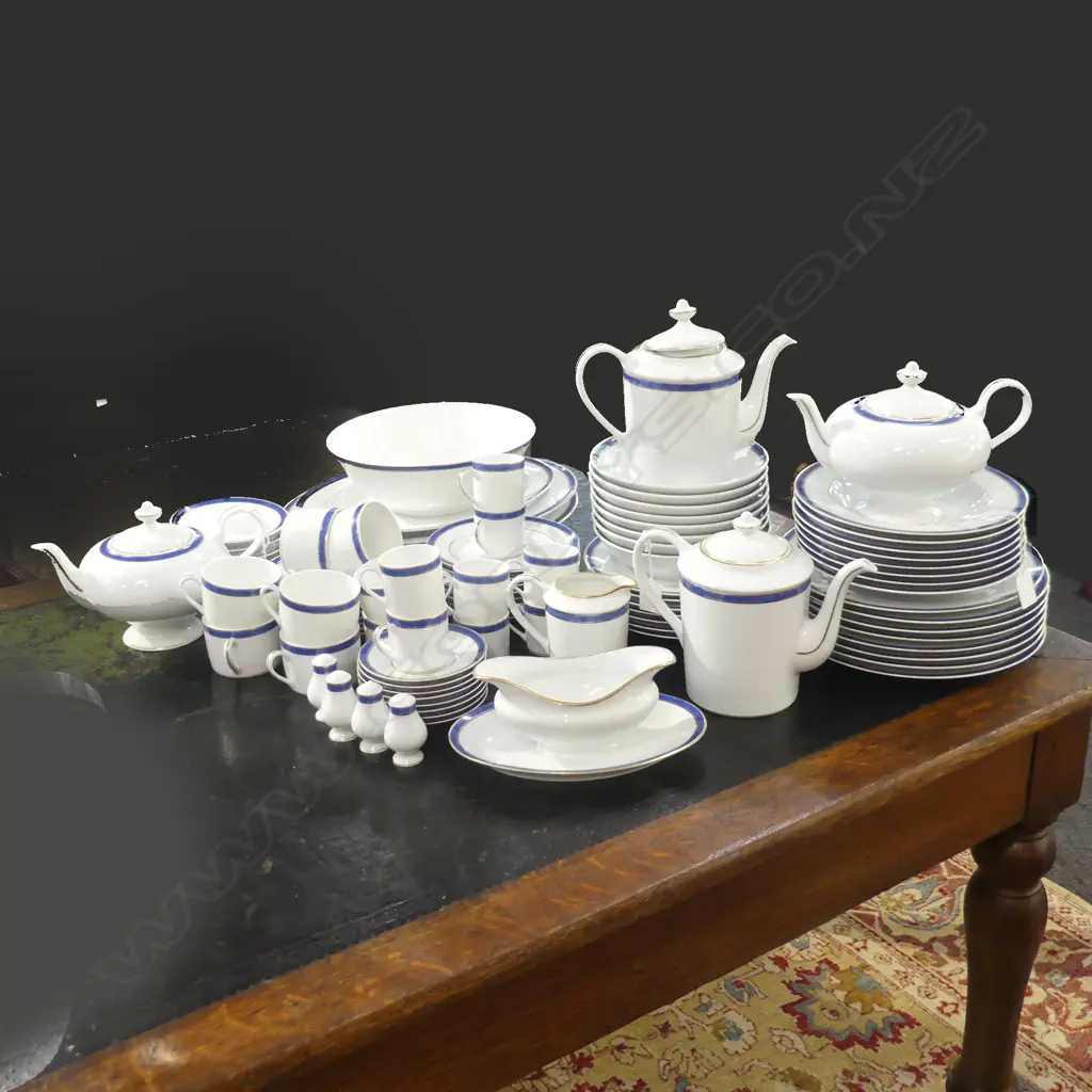 LG BERNARDAUD LIMOGES 'UNIVERS' FULL DINNER SERVICE (EX SULTAN OF BRUNEI)  8 PLACE SETTING... Image 1++