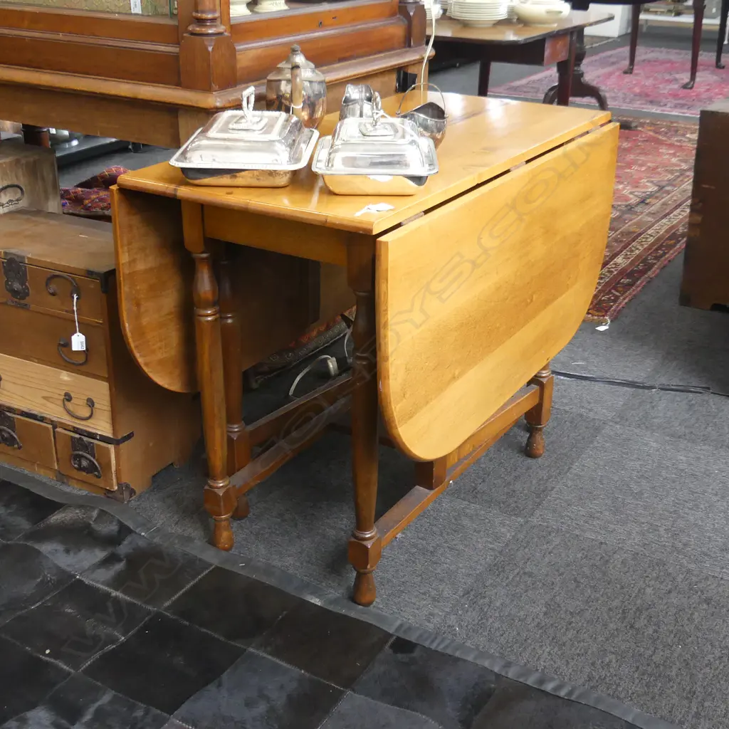 DROP SIDE PEMBROKE TABLE W.990mm Image 1++