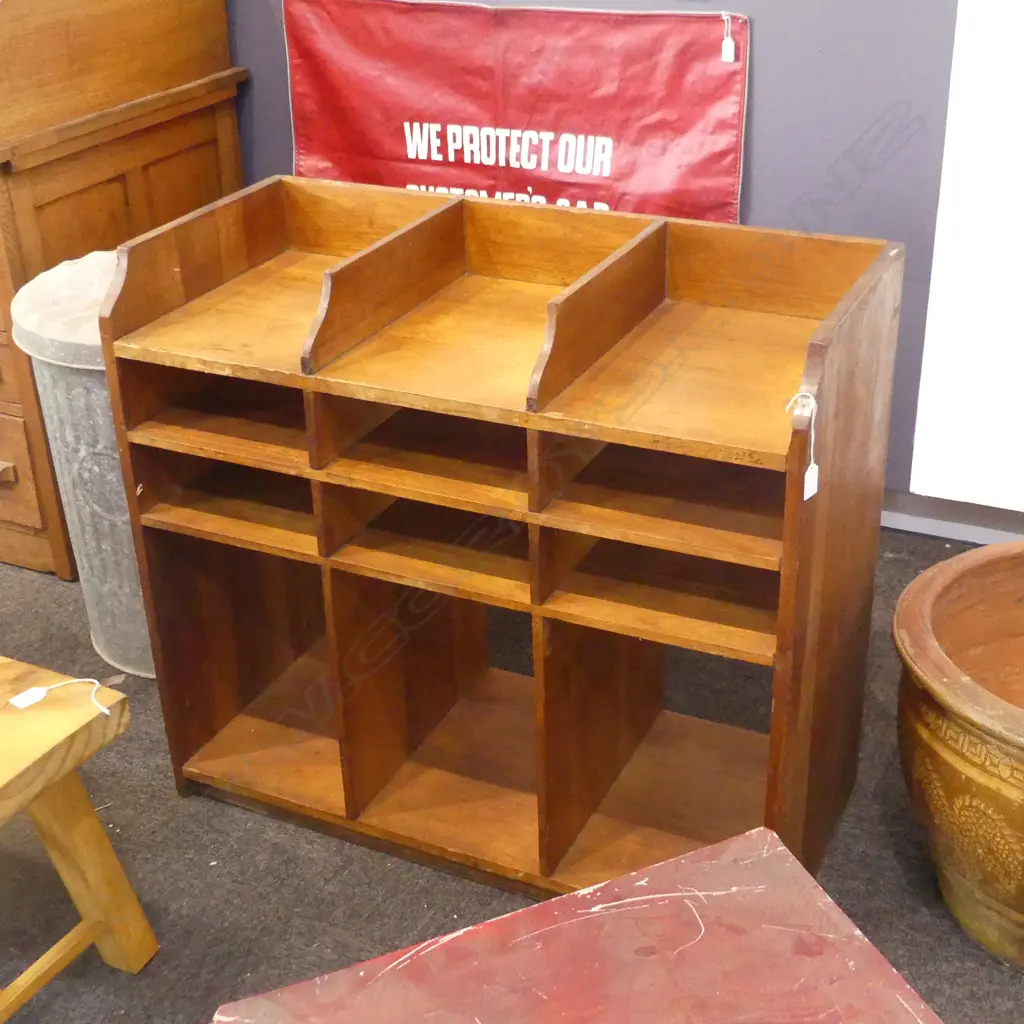 VINTAGE WOODEN SHELVES 865x400x785mm Image 1++