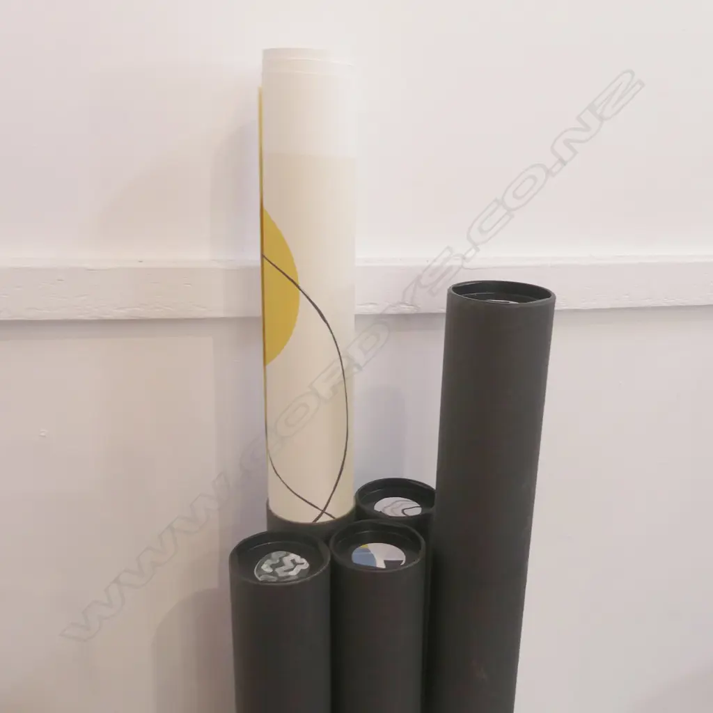 BOX LOT 5 ABSTRACT POSTERS   Image 1++