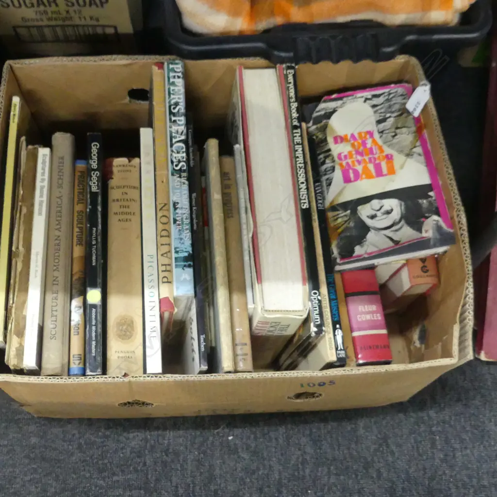 BOX OF BOOKS ART INC. SCULPTURE & SUREALISM Image 1++
