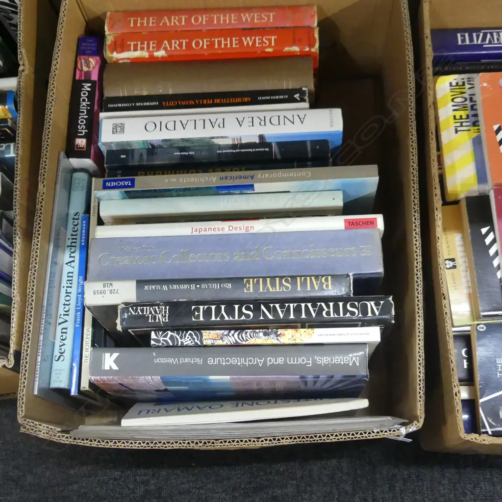 BOX OF BOOKS ARCHITECTURE Image 1++