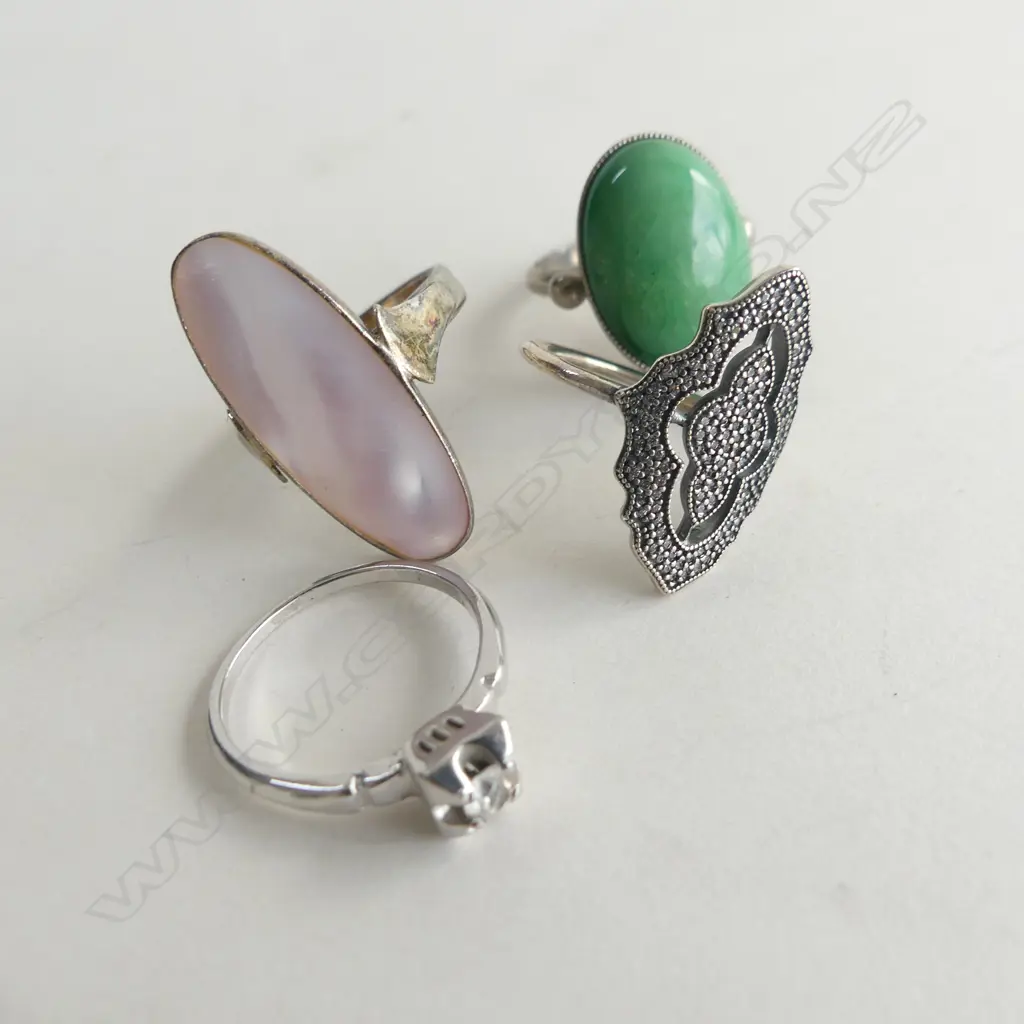 4 COSTUME / 925 RINGS Image 1++