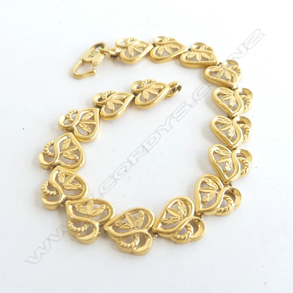 22 CT BRACELET 13.7 GRAMS L.175mm 18CM Image 1++