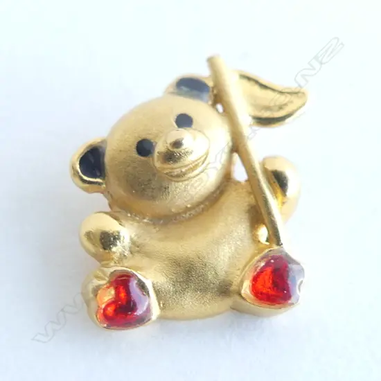 22CT GOLD PANDA CHARM 1.5GMS