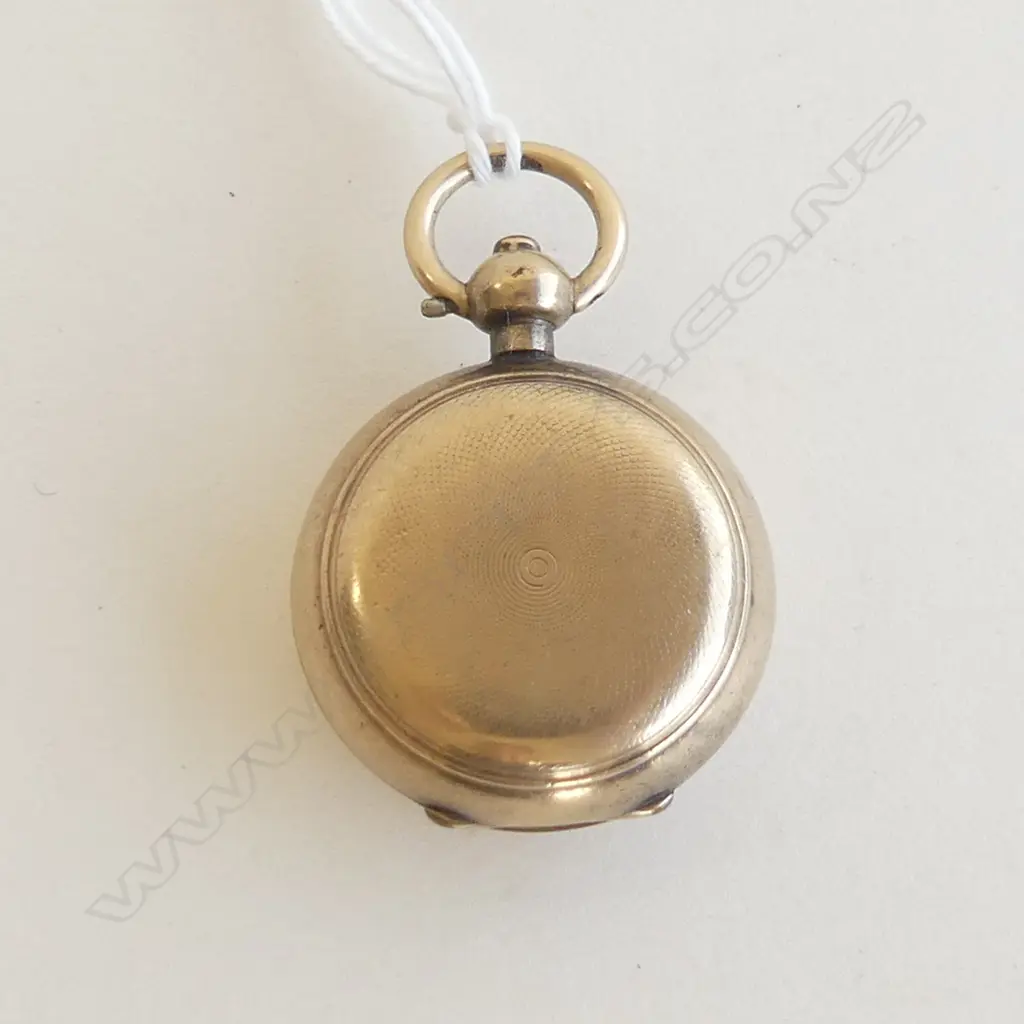 ROLLED GOLD ANTIQUE SOVEREIGN CASE V.FINE RADIATING ENGRAVING (20315) Image 1++