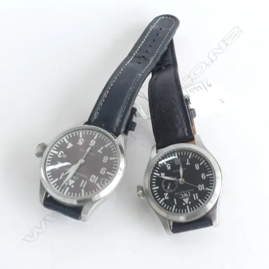 2 GENTS WATCHES - IWC COPIES