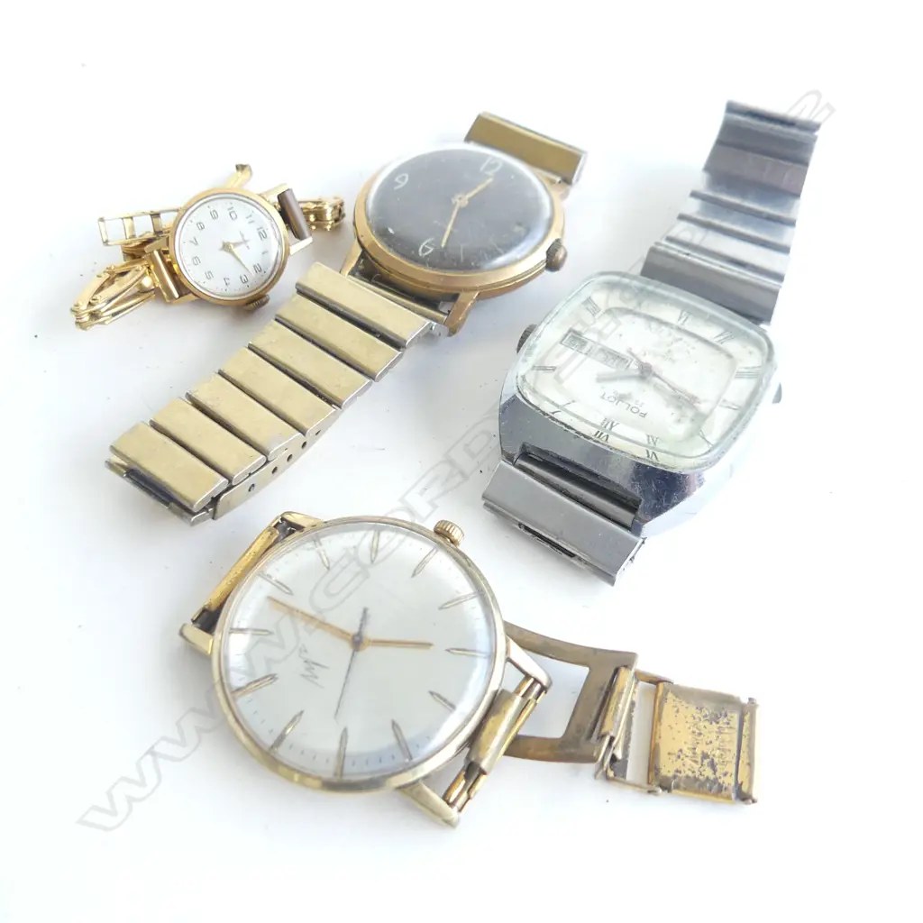 4 VINTAGE WATCHES Image 1++