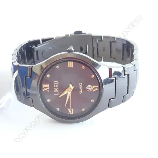 LIKEU GENTS QUARTZ WRISTWATCH BOXED