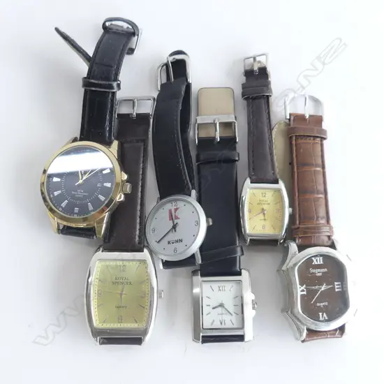 6 ASST. GENTS WATCHES